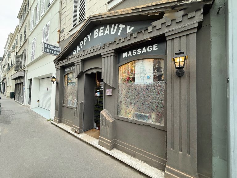 Façade de Massage Relaxation Happy Beauty, 2 rue Mollien à Boulogne-Billancourt