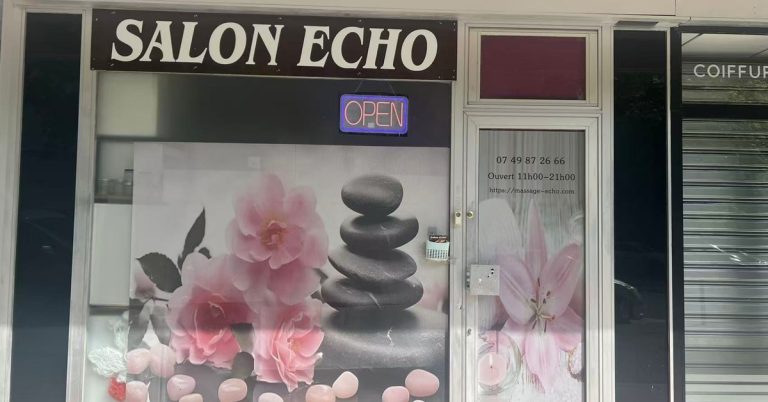Façade de Massage Echo Paris Nation, Paris 20